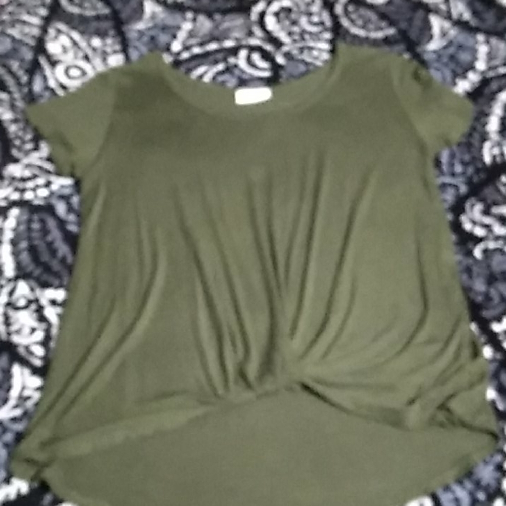 Green super soft top